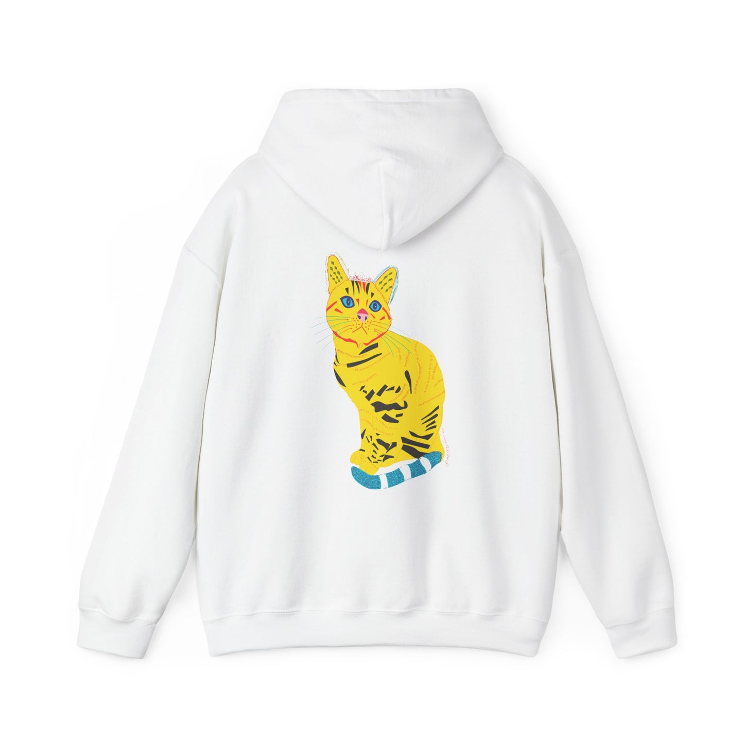 Yellow Cat Unisex Heavy Blend™ Hooded Sweatshirt