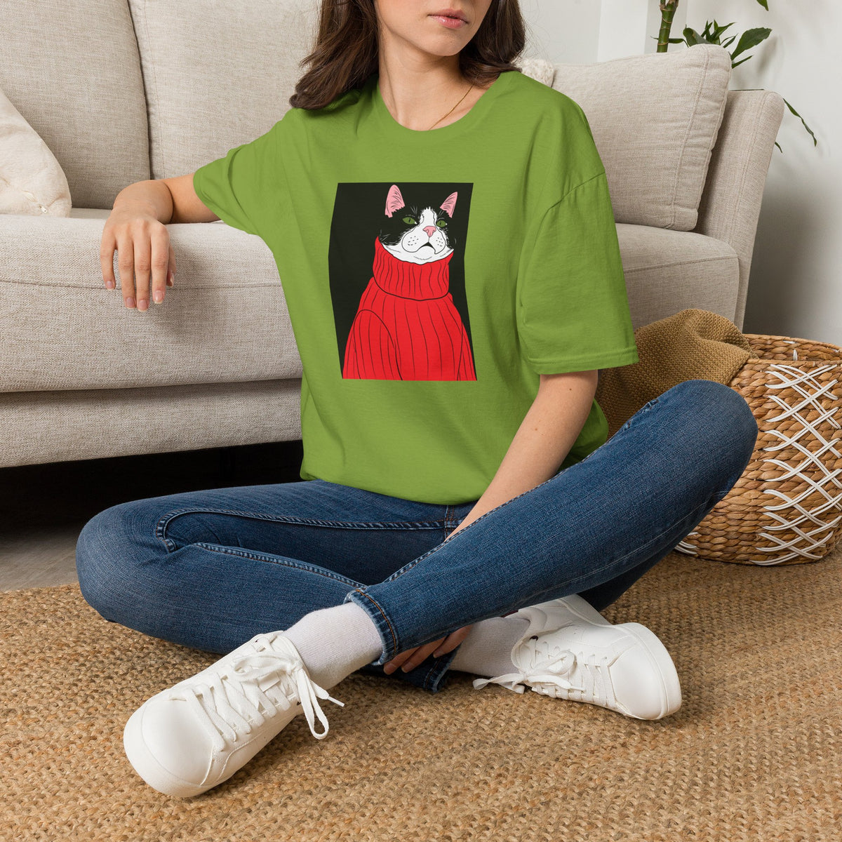 Lazy Cat Unisex Softstyle T-Shirt