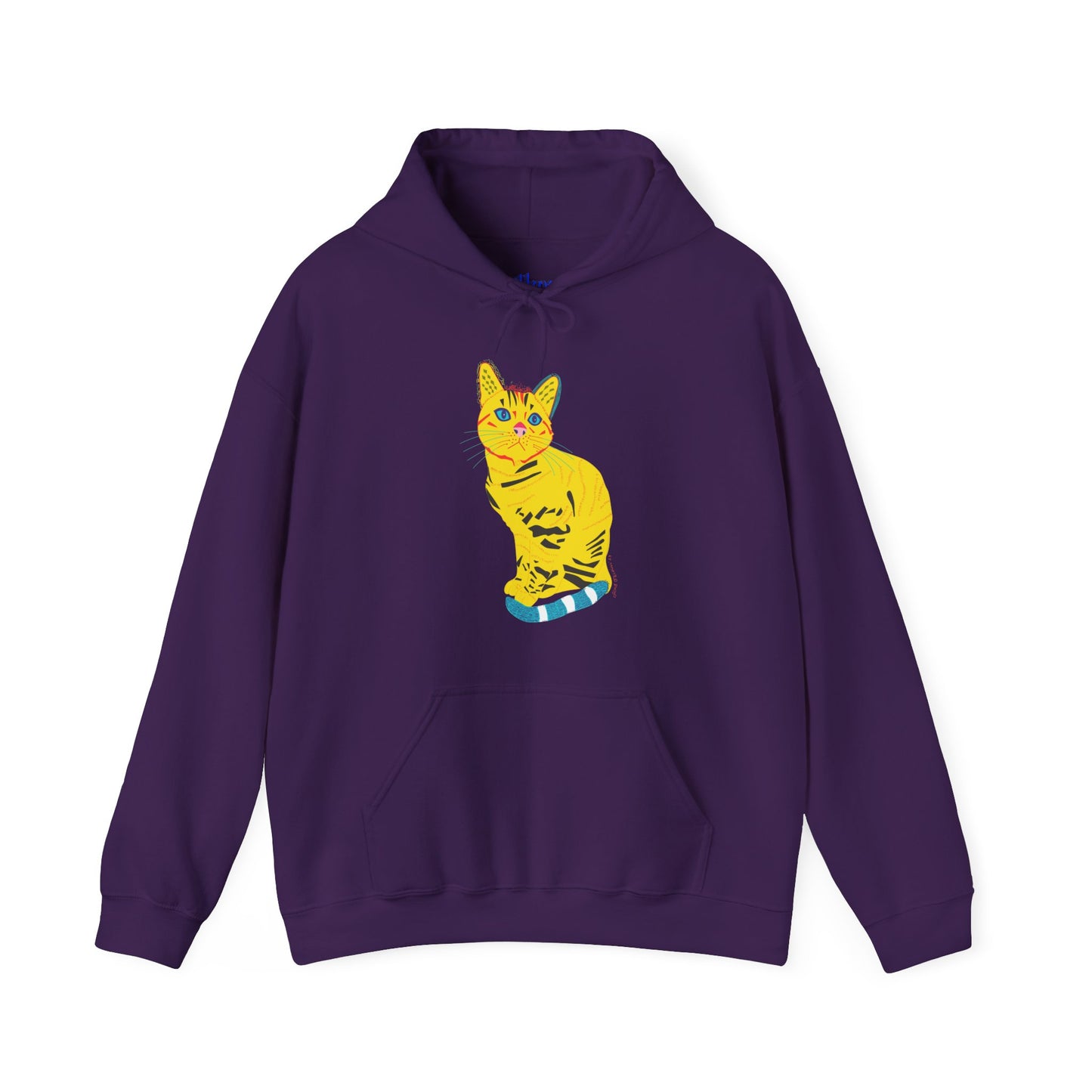Yellow Cat Unisex Heavy Blend™ Hooded Sweatshirt