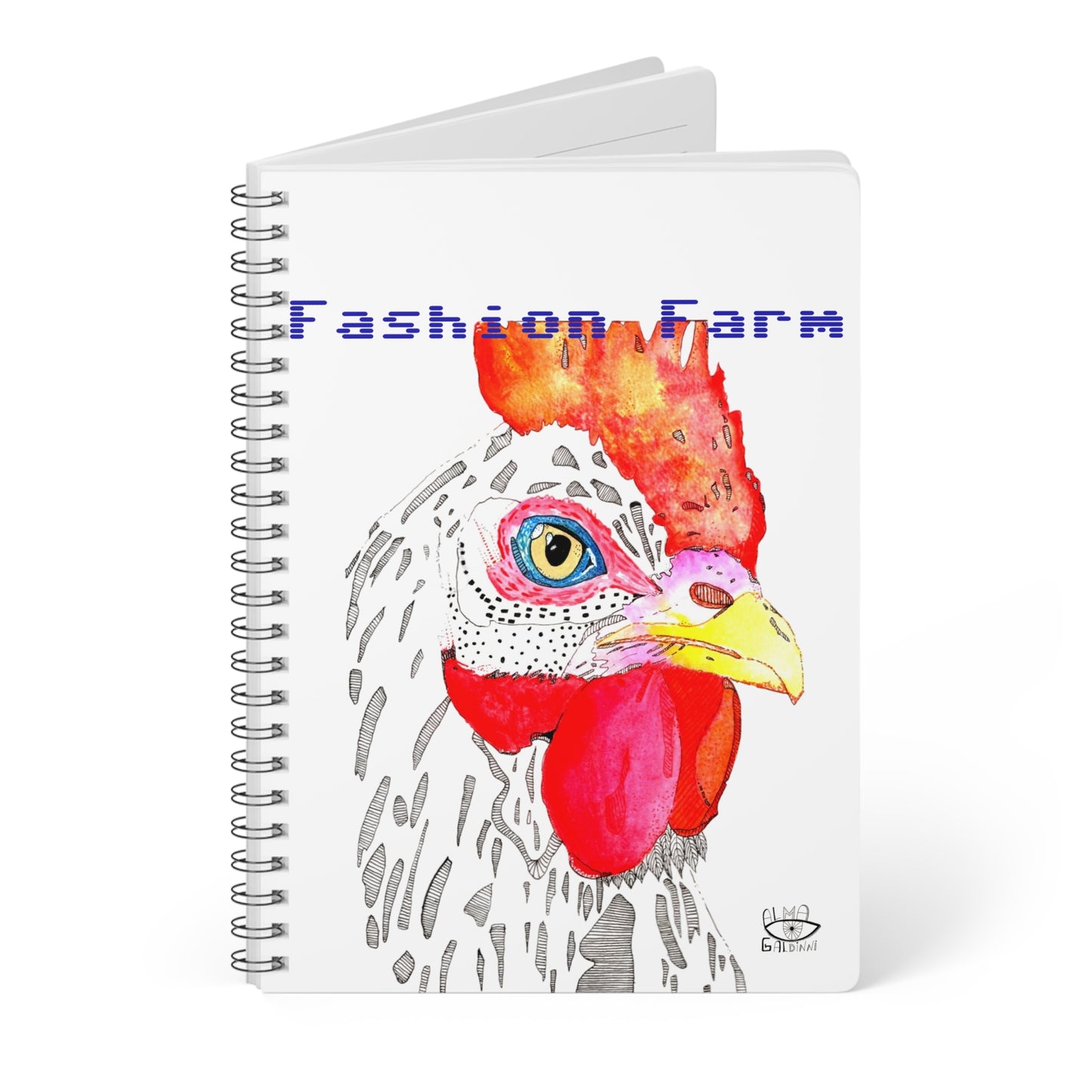 Wirobound Softcover Notebook, A5