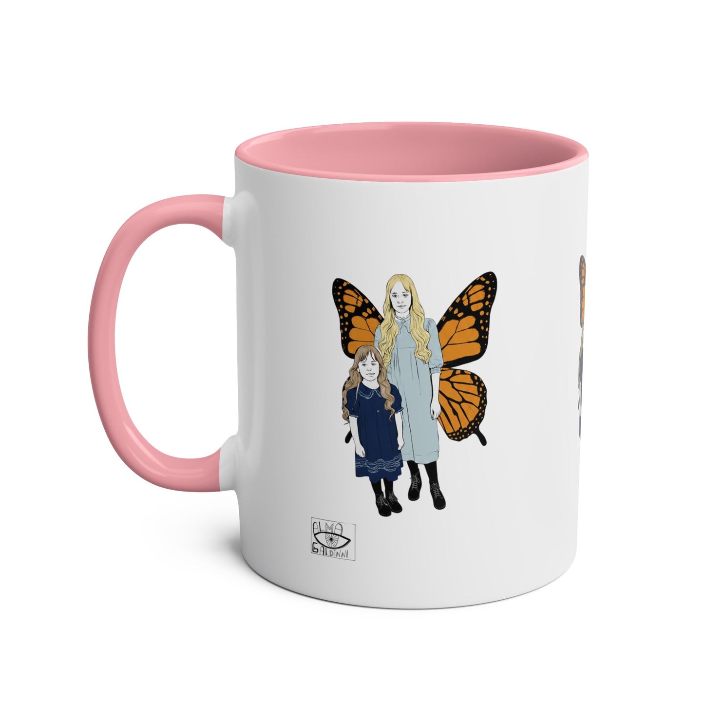 Edwardians children Two-Tone Coffee Mugs, 11oz