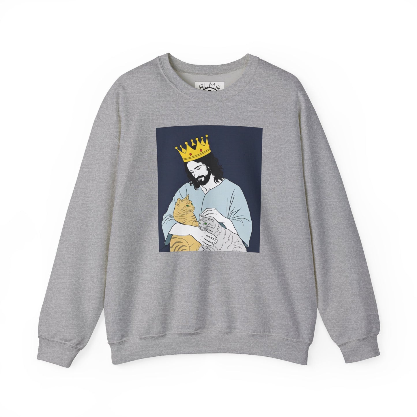 Jeus and cat Unisex Heavy Blend™ Crewneck Sweatshirt