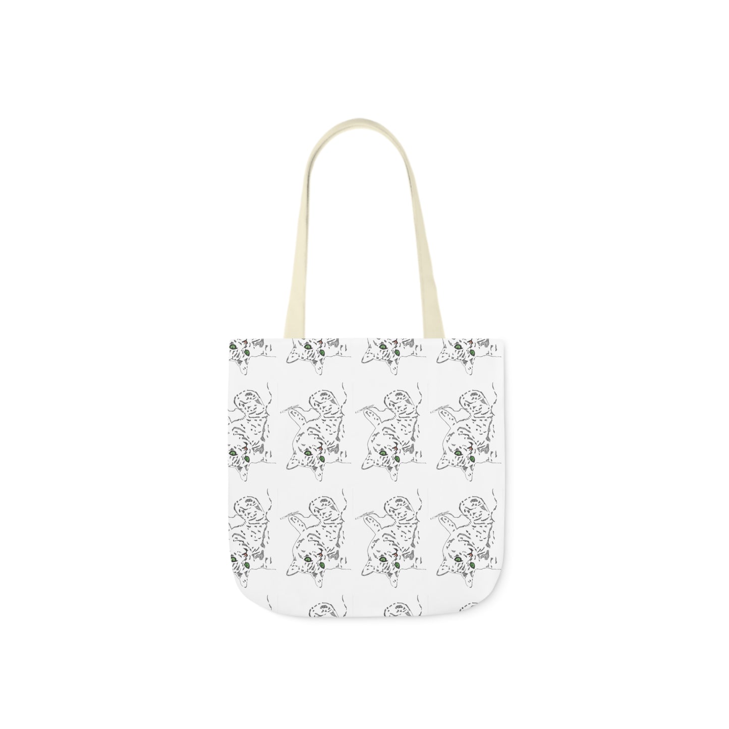 Abstract Cat tote bag