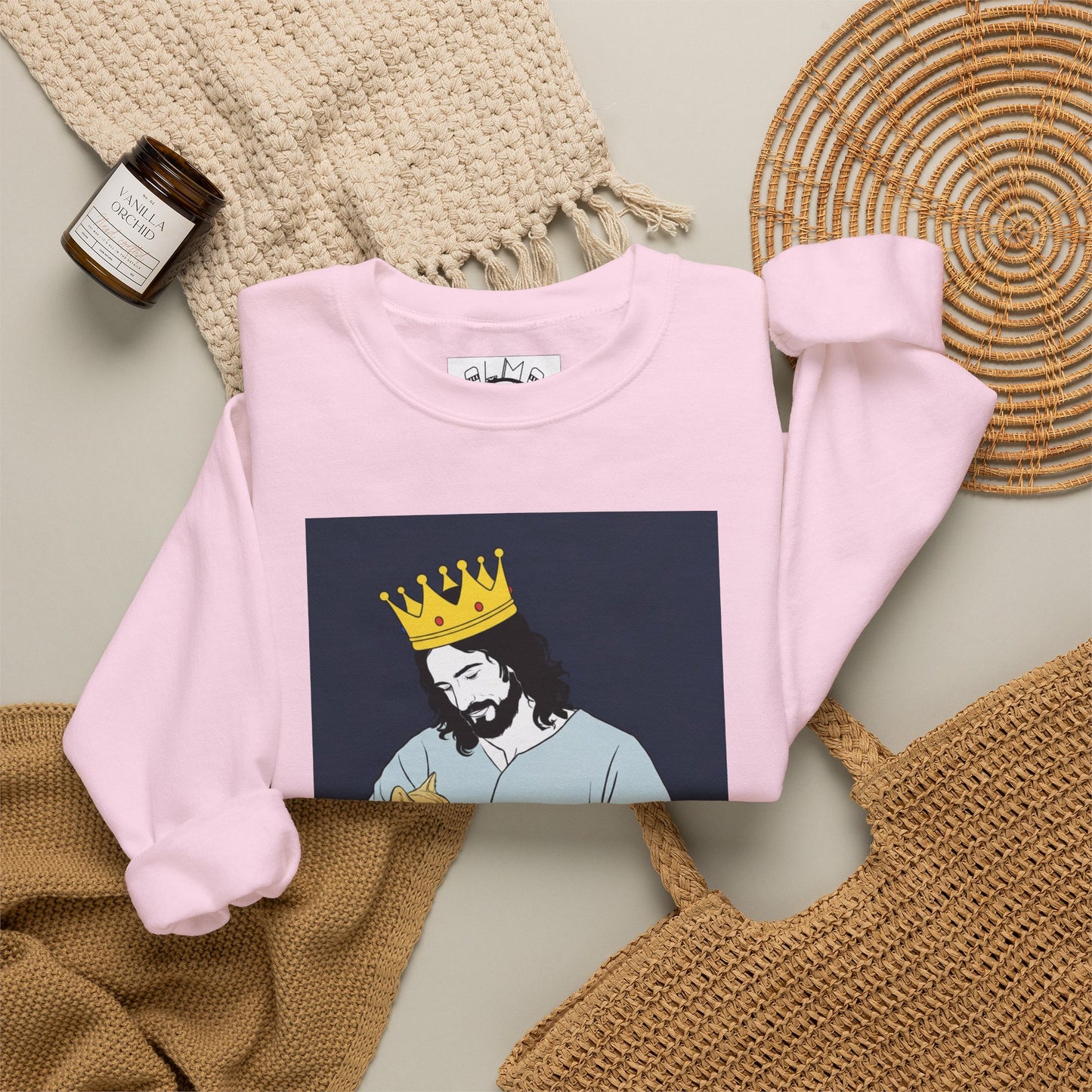Jeus and cat Unisex Heavy Blend™ Crewneck Sweatshirt