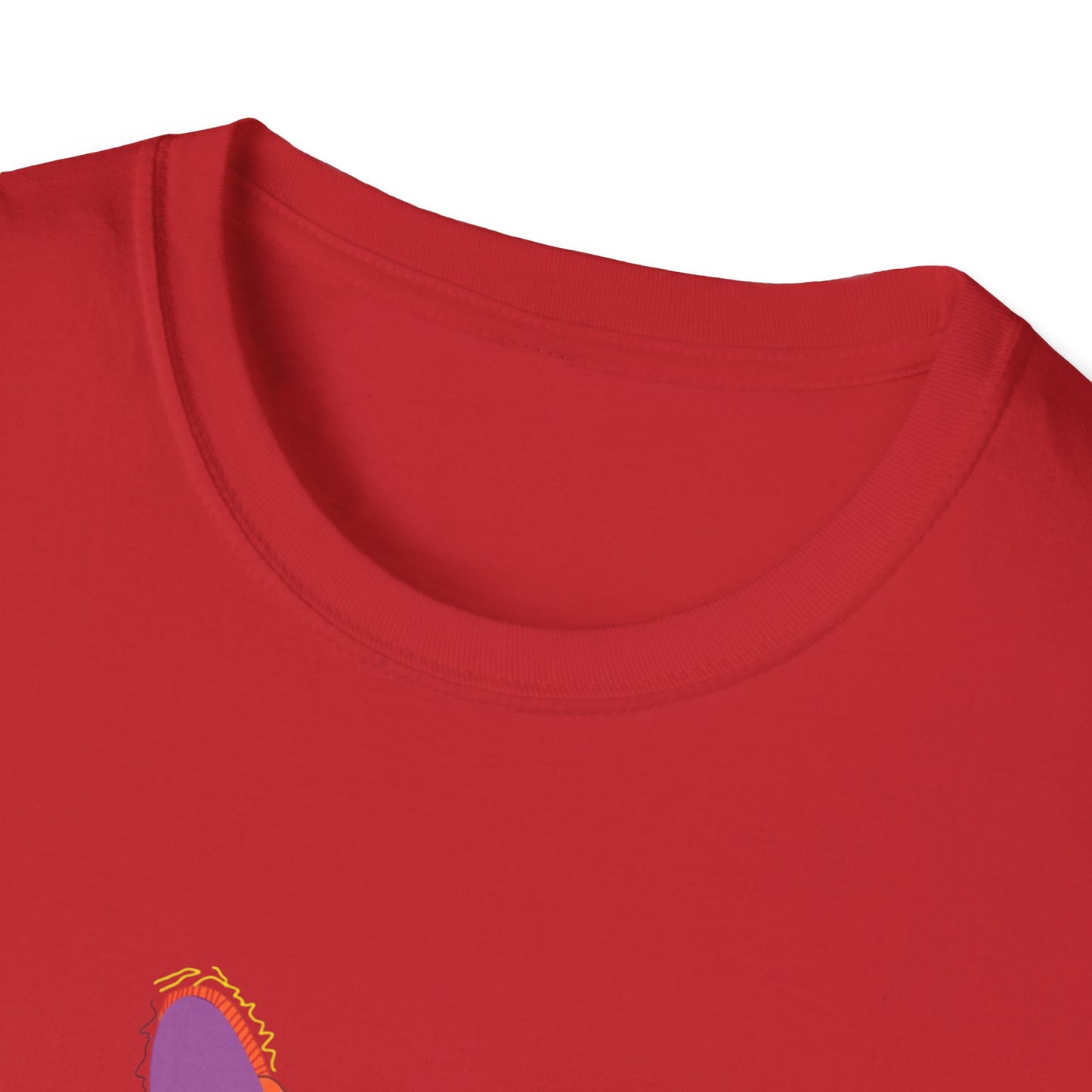 Vibrant Tiger Graphic Unisex Softstyle T-Shirt