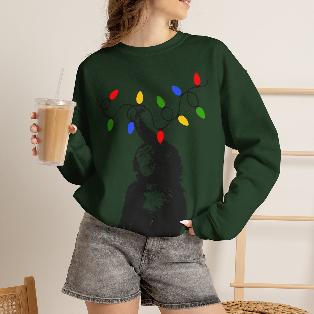 Cheeky Christmas Unisex Heavy Blend™ Crewneck Sweatshirt