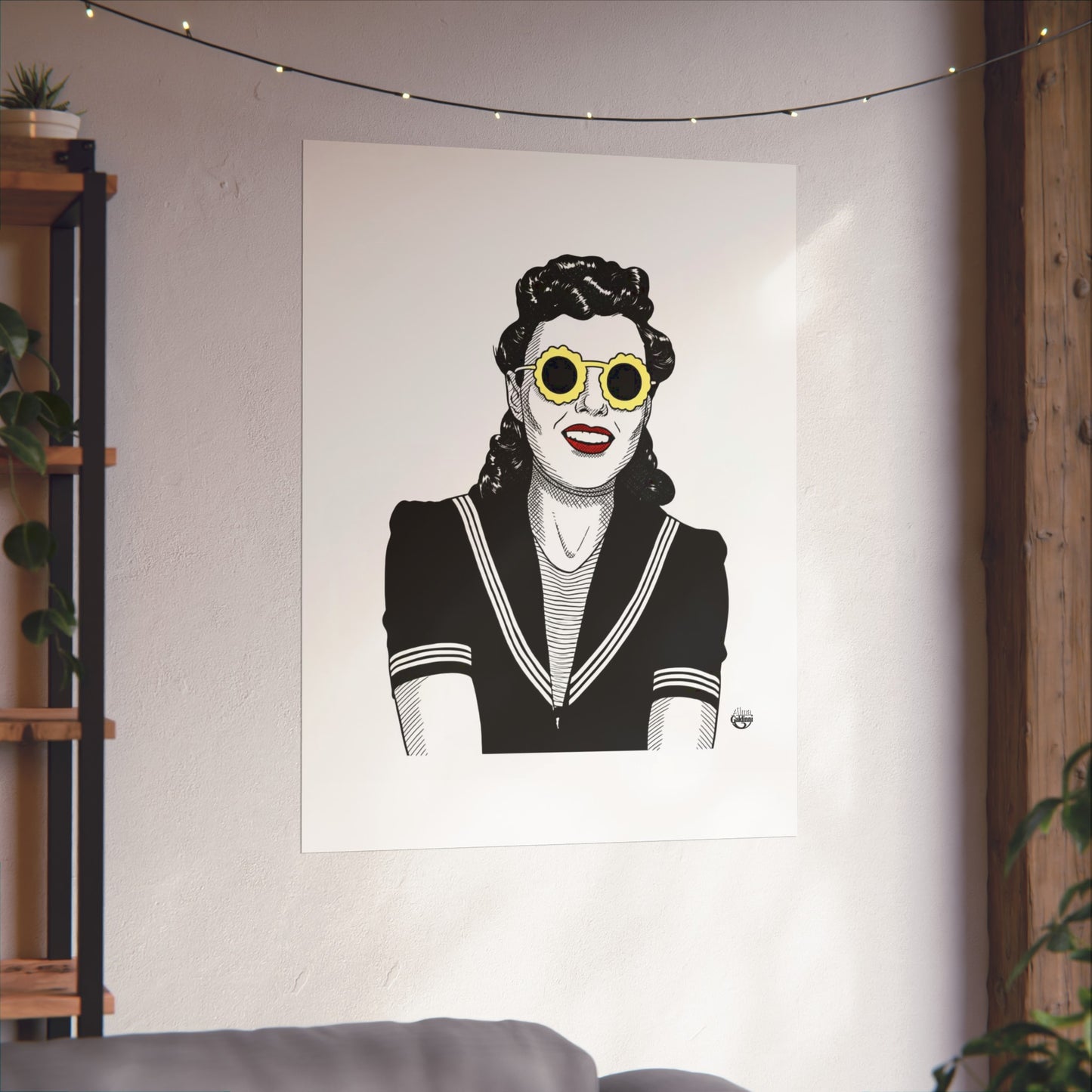 Beach girl Fine Art Posters