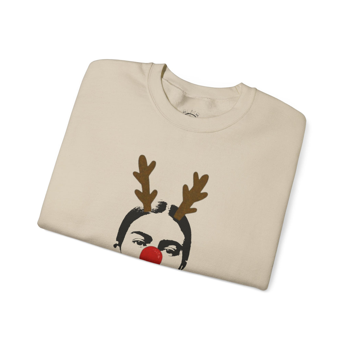 Frida on Christmas Unisex Heavy Blend™ Crewneck Sweatshirt