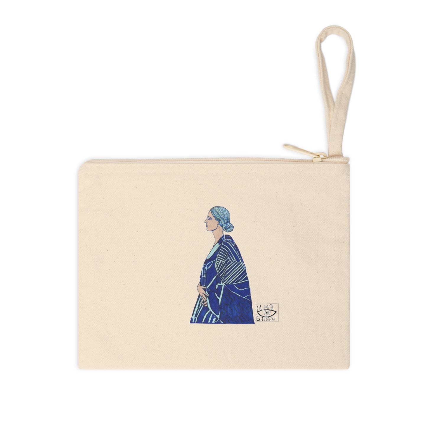 Art Nouveaux Accessory Zipper Pouch