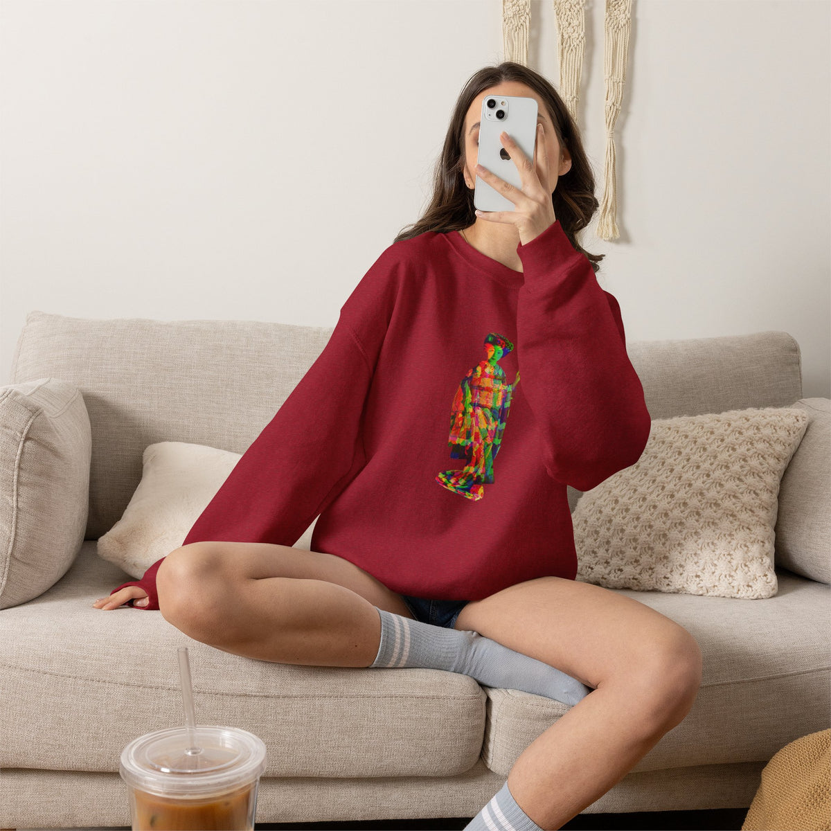 Neon Gueixa Unisex Heavy Blend™ Crewneck Sweatshirt