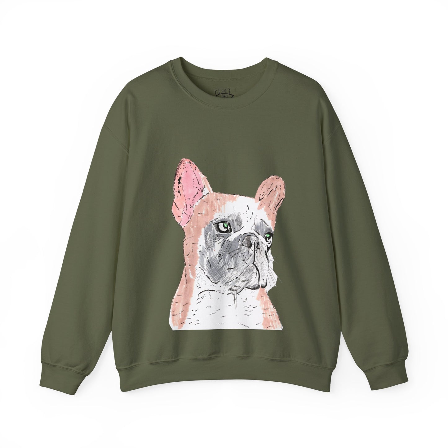 French Bulldog Art Sweatshirt - Cozy Unisex Crewneck for Dog Lovers