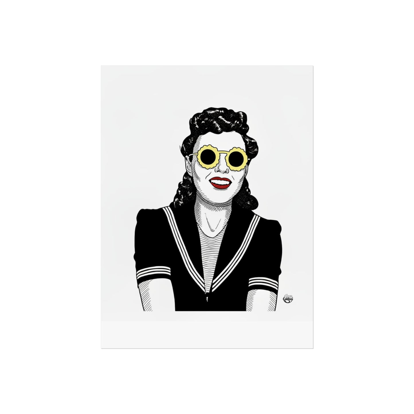 Beach girl Fine Art Posters