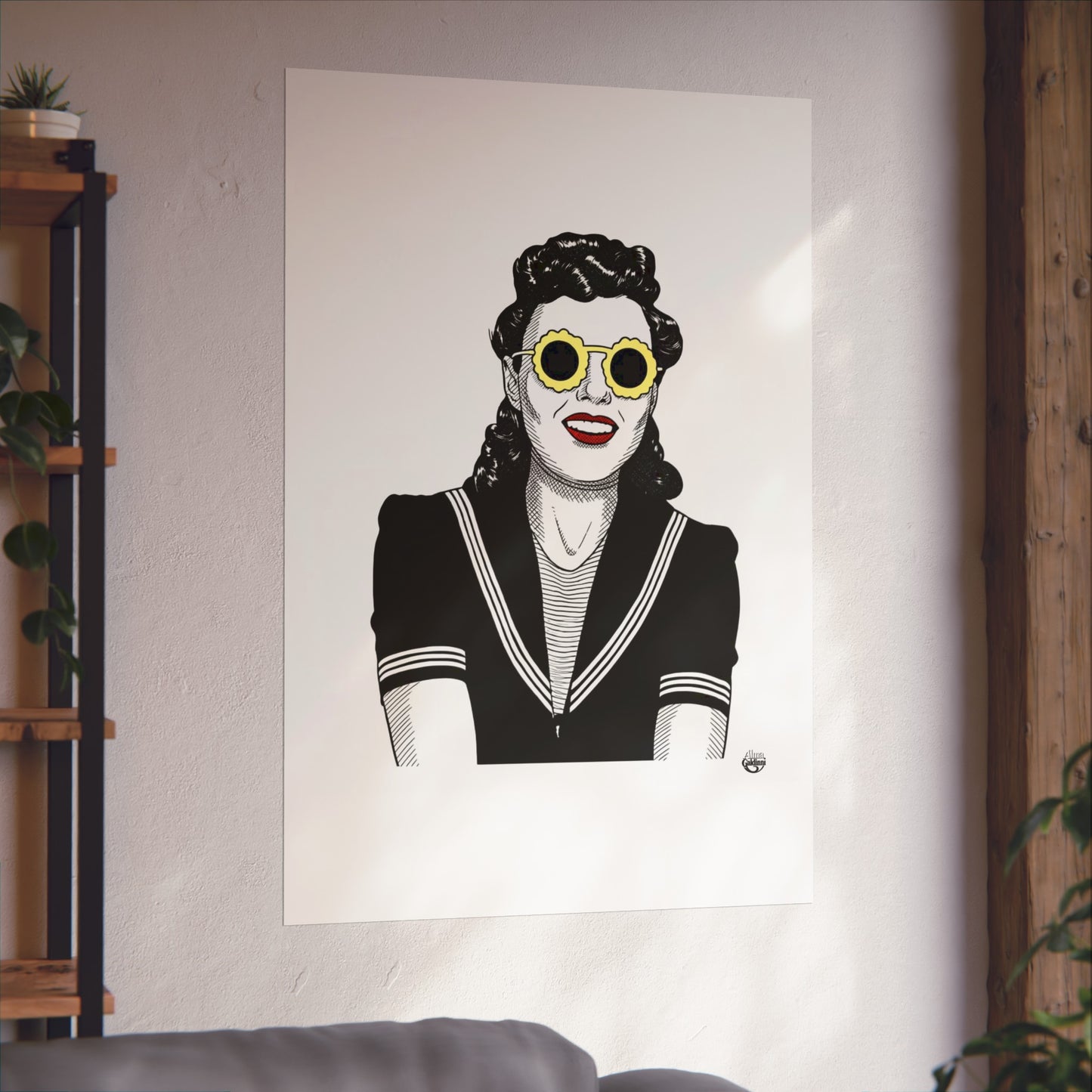 Beach girl Fine Art Posters
