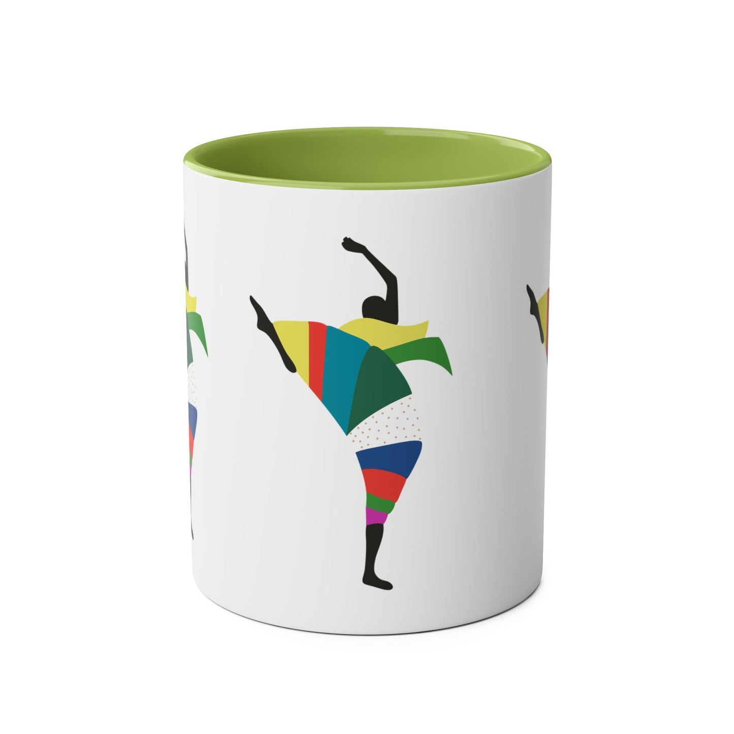Coffee Mug - Dance is the Orgasm of Life, 11oz Two-Tone Mug