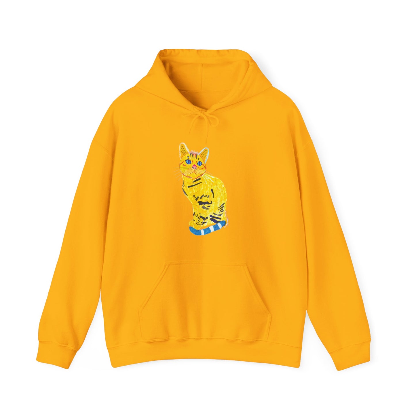 Yellow Cat Unisex Heavy Blend™ Hooded Sweatshirt