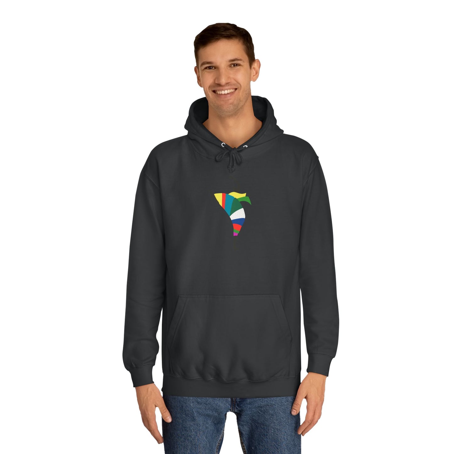 Colorful Dancer Unisex College Hoodie - Stylish Daily Wear