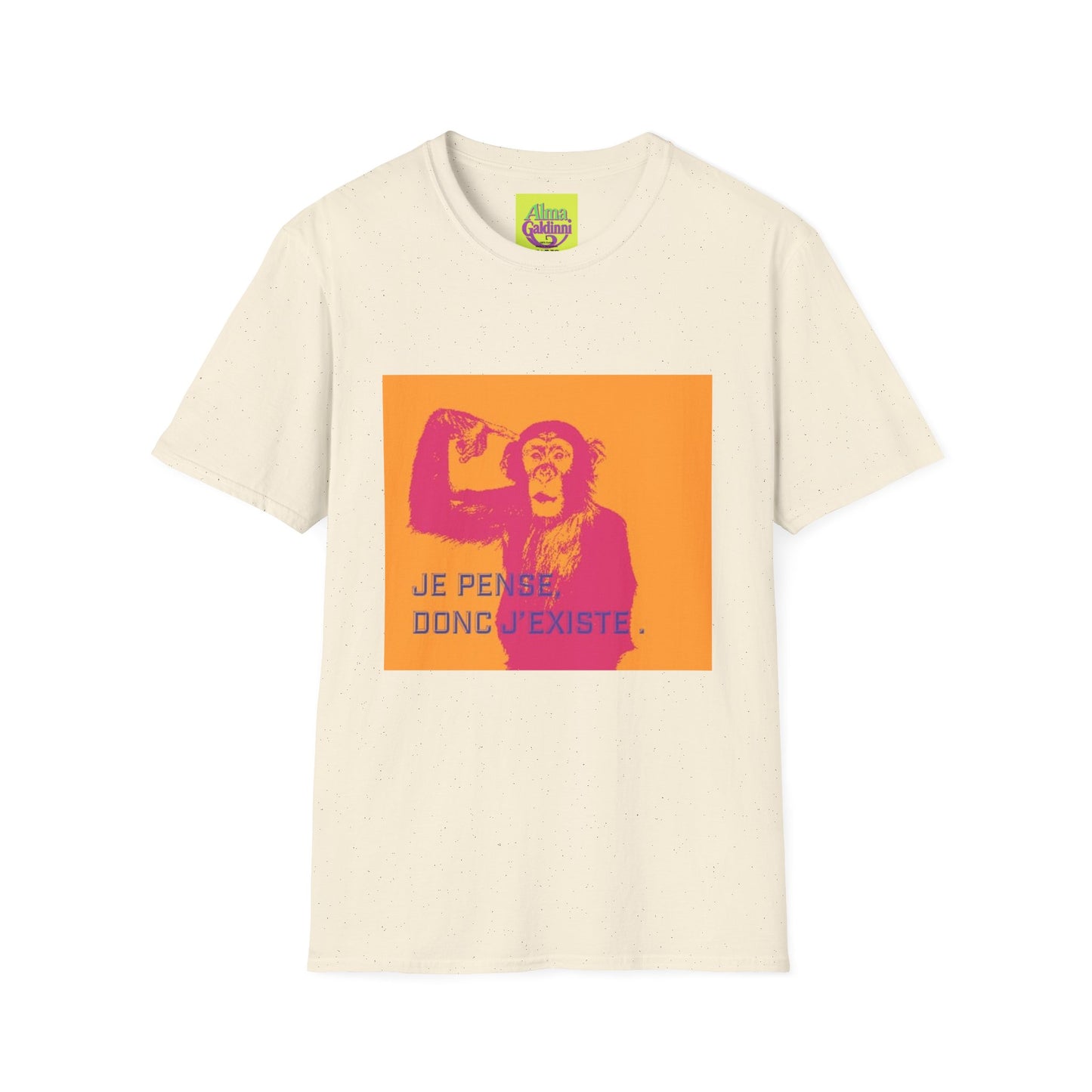 Philosophical Monkey Unisex Softstyle T-Shirt