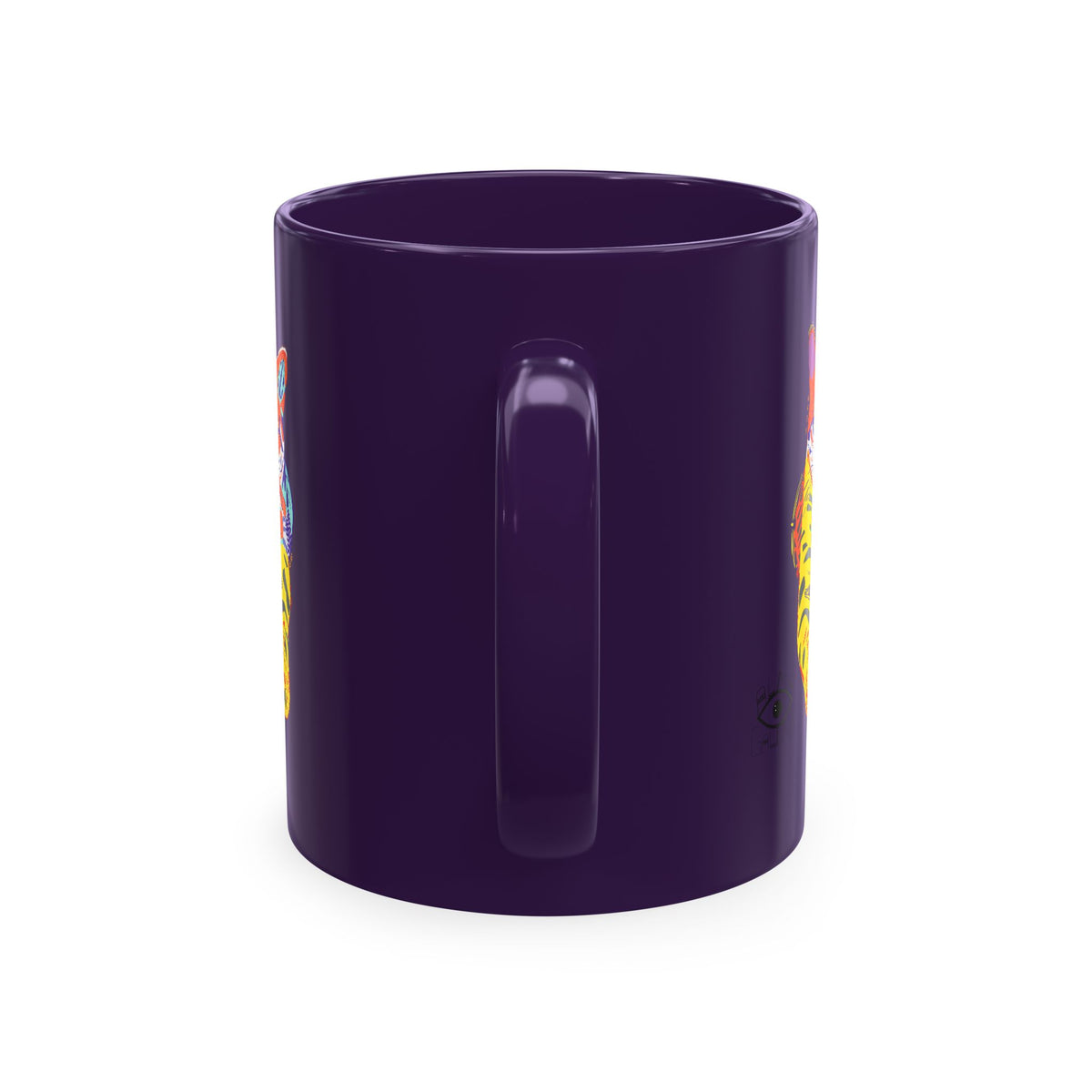 Tiger Cat Traditional Ceramic Mug