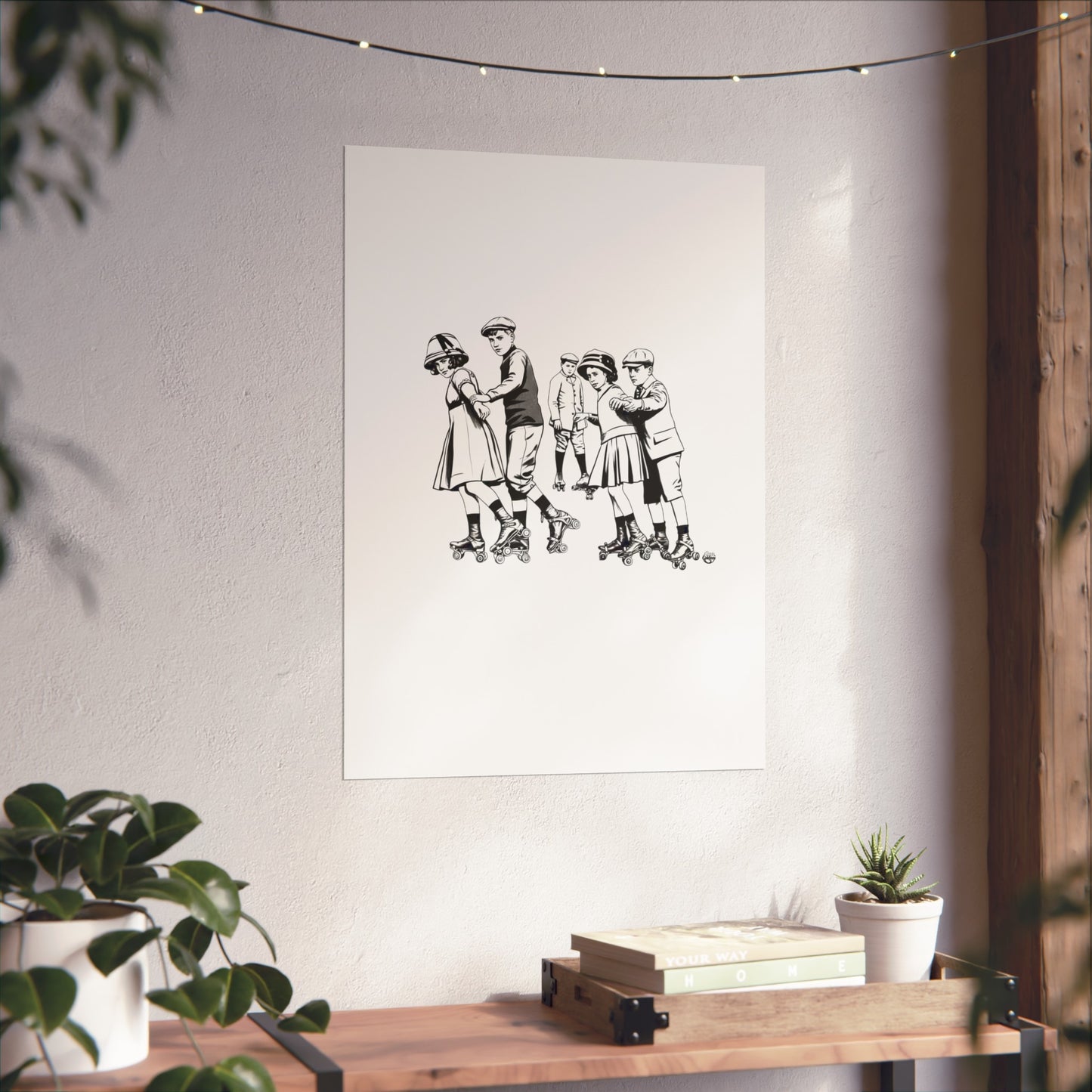 Rolling on the street Fine Art Posters