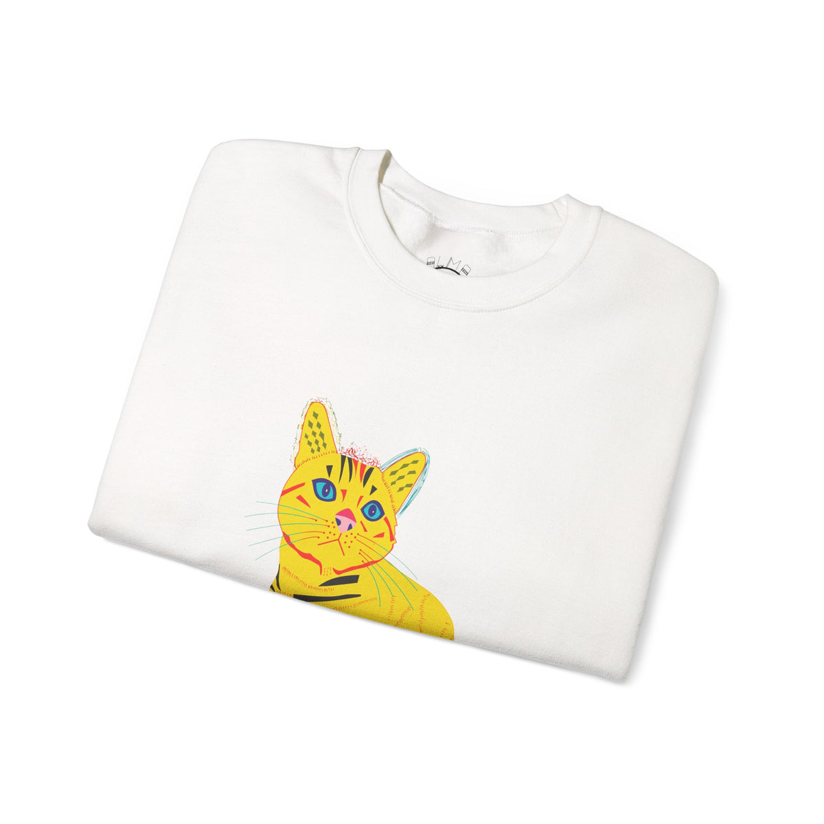 Yellow Cat Unisex Heavy Blend™ Crewneck Sweatshirt