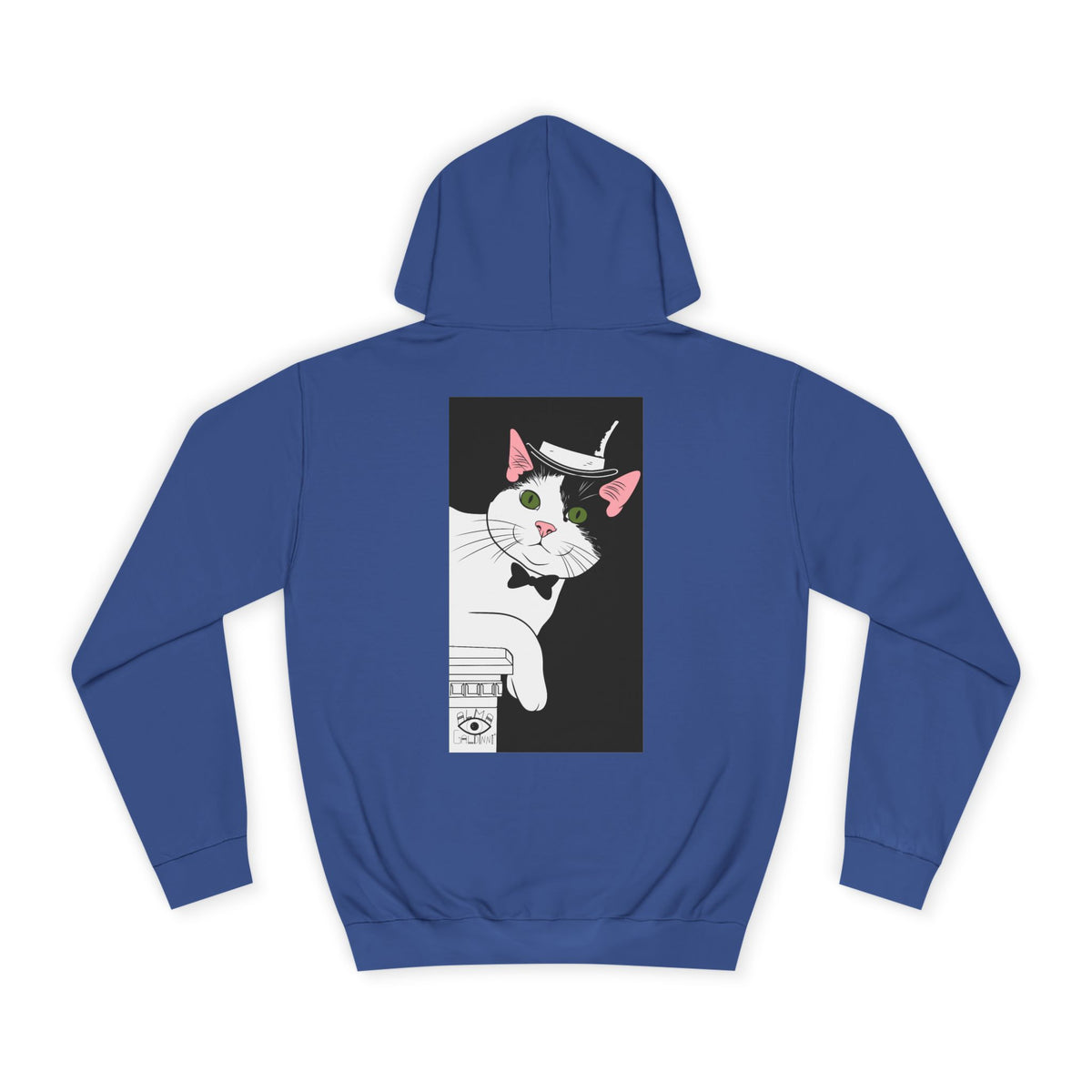 Mister Cat Unisex College Hoodie