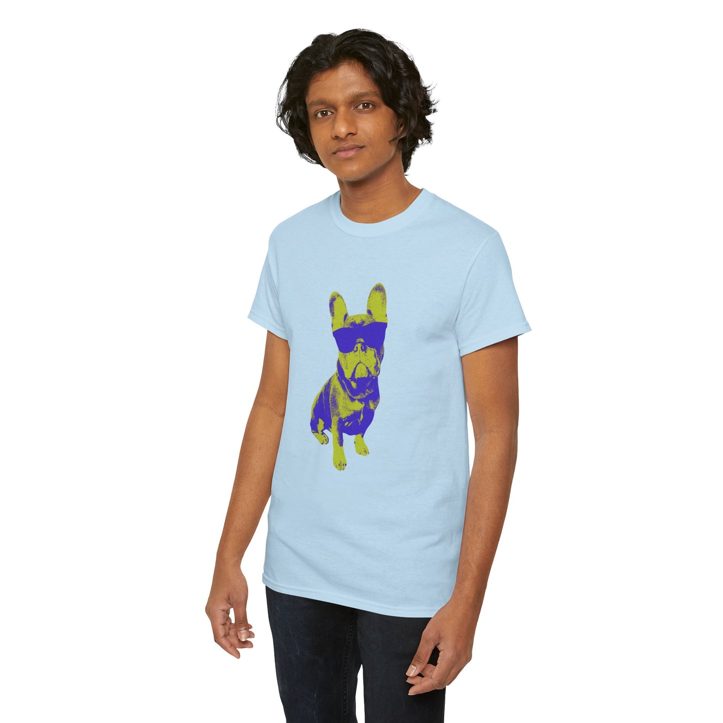 French Buldog Unisex Heavy Cotton Tee