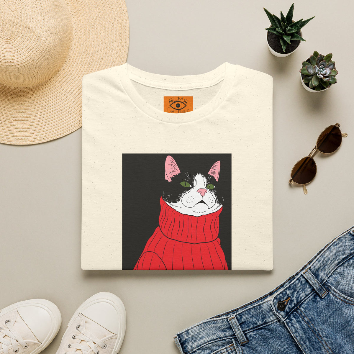 Lazy Cat Unisex Softstyle T-Shirt