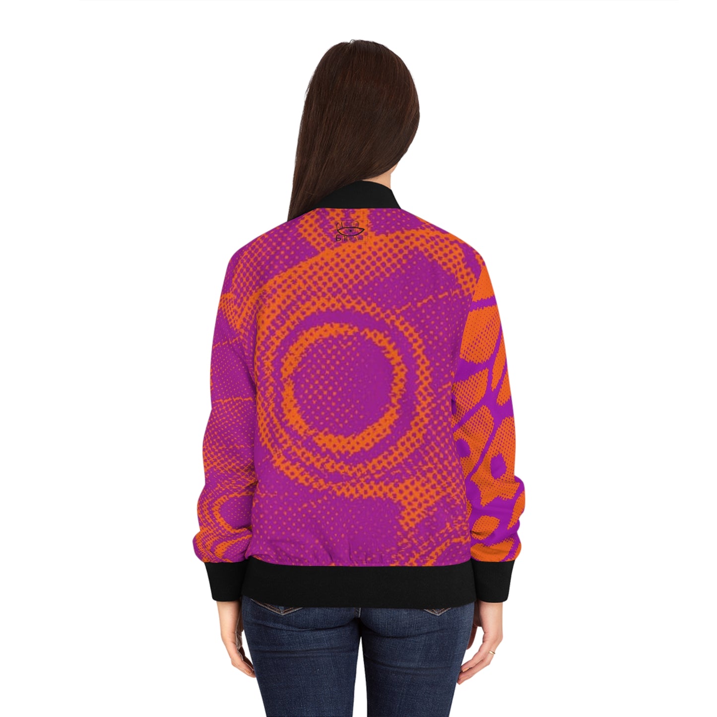 Butterfly Women's Bomber Jacket (AOP)