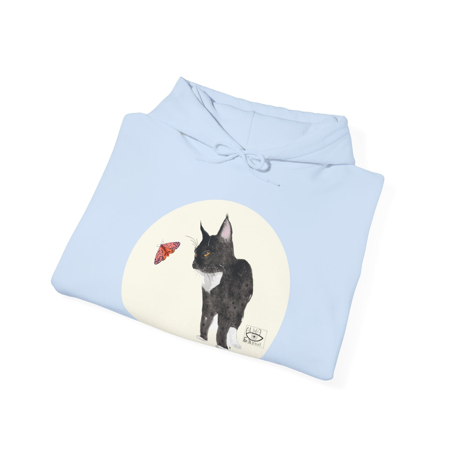 Cat-Inspired Heavy Blend Hoodie, Cozy Animal Sweatshirt, Pet Lover Gift, Unisex Graphic Hooded Sweatshirt, Cute Cat Apparel, Perfect [...]