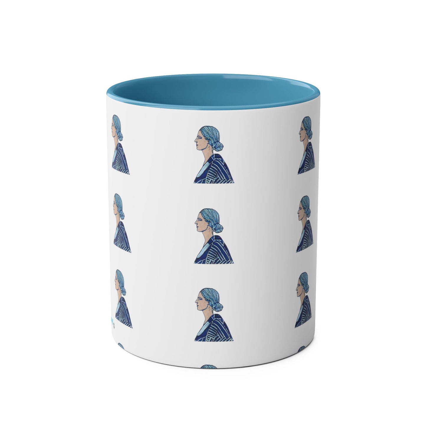 Art Nouveaux Lady mug