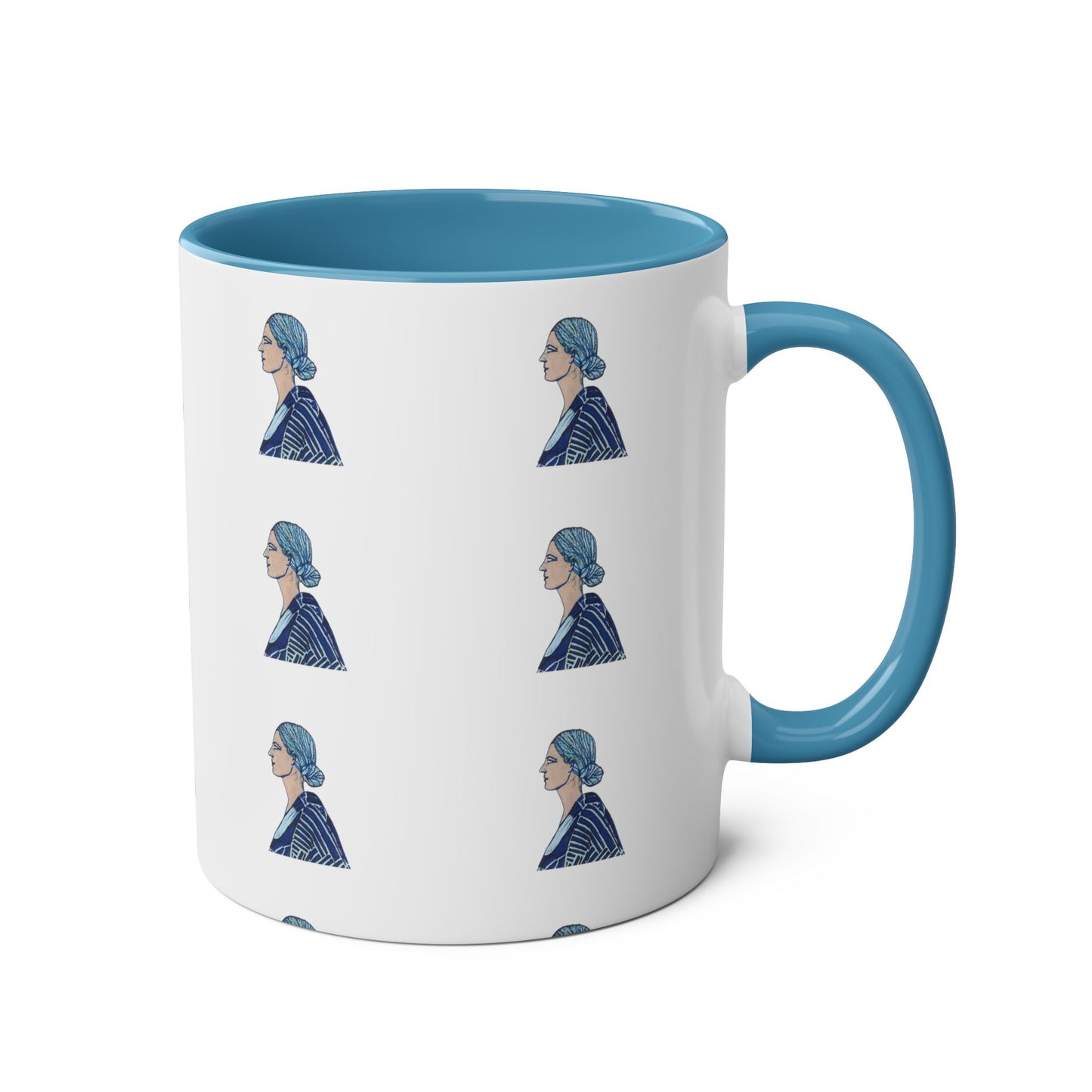 Art Nouveaux Lady mug
