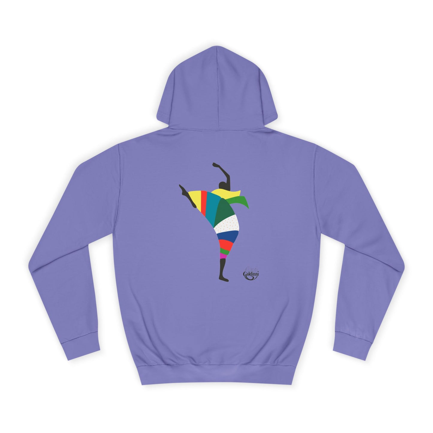 Colorful Dancer Unisex College Hoodie - Stylish Daily Wear