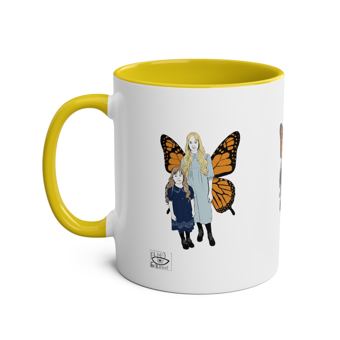 Edwardians children Two-Tone Coffee Mugs, 11oz