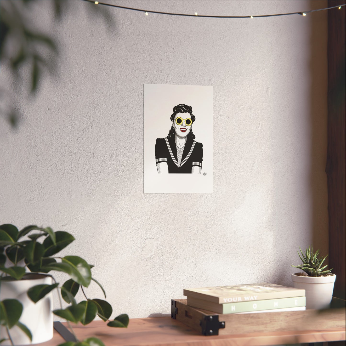 Beach girl Fine Art Posters