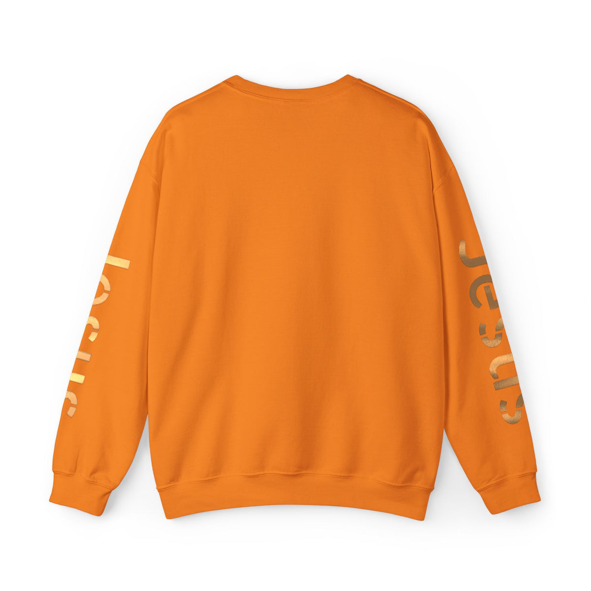 Jesus Gold Script Crewneck Sweatshirt