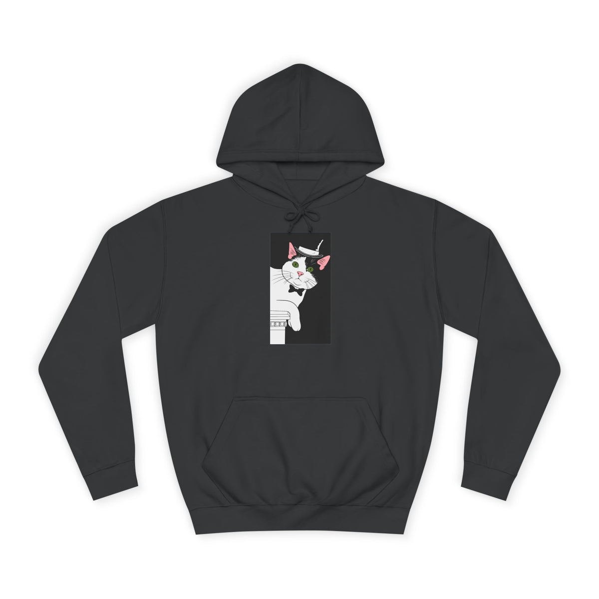 Mister Cat Unisex College Hoodie