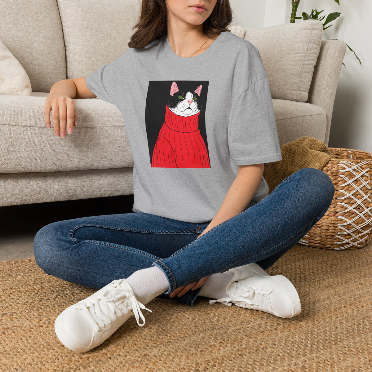 Lazy Cat Unisex Softstyle T-Shirt