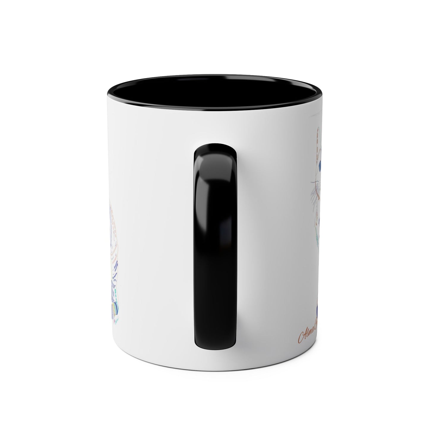 White Cat Mug