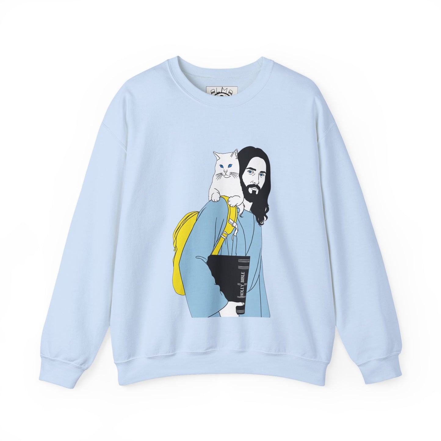 Jeus and cat Unisex Heavy Blend™ Crewneck Sweatshirt