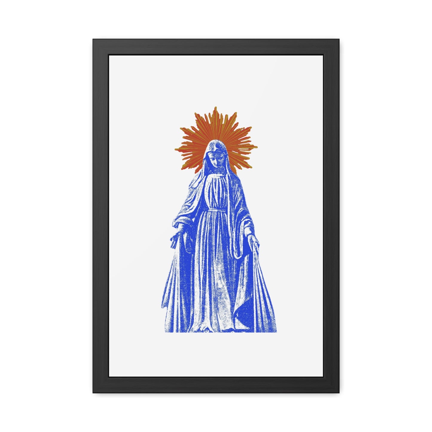 Saint mary Framed Posters