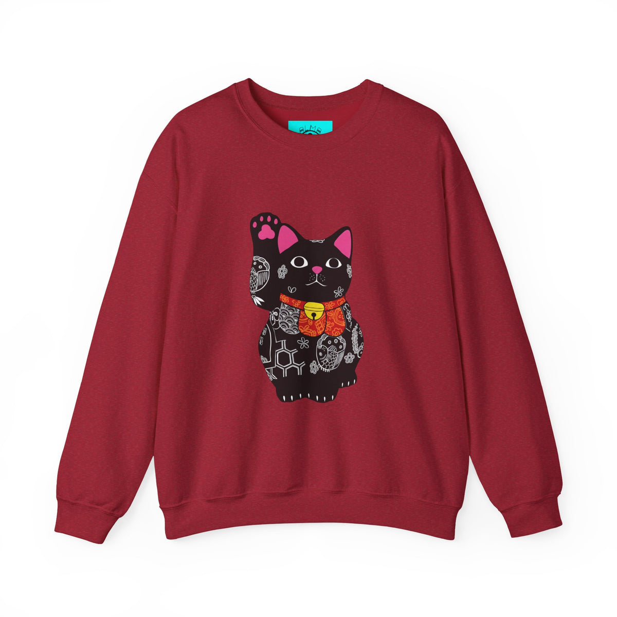 Good luck cat Unisex Heavy Blend™ Crewneck Sweatshirt