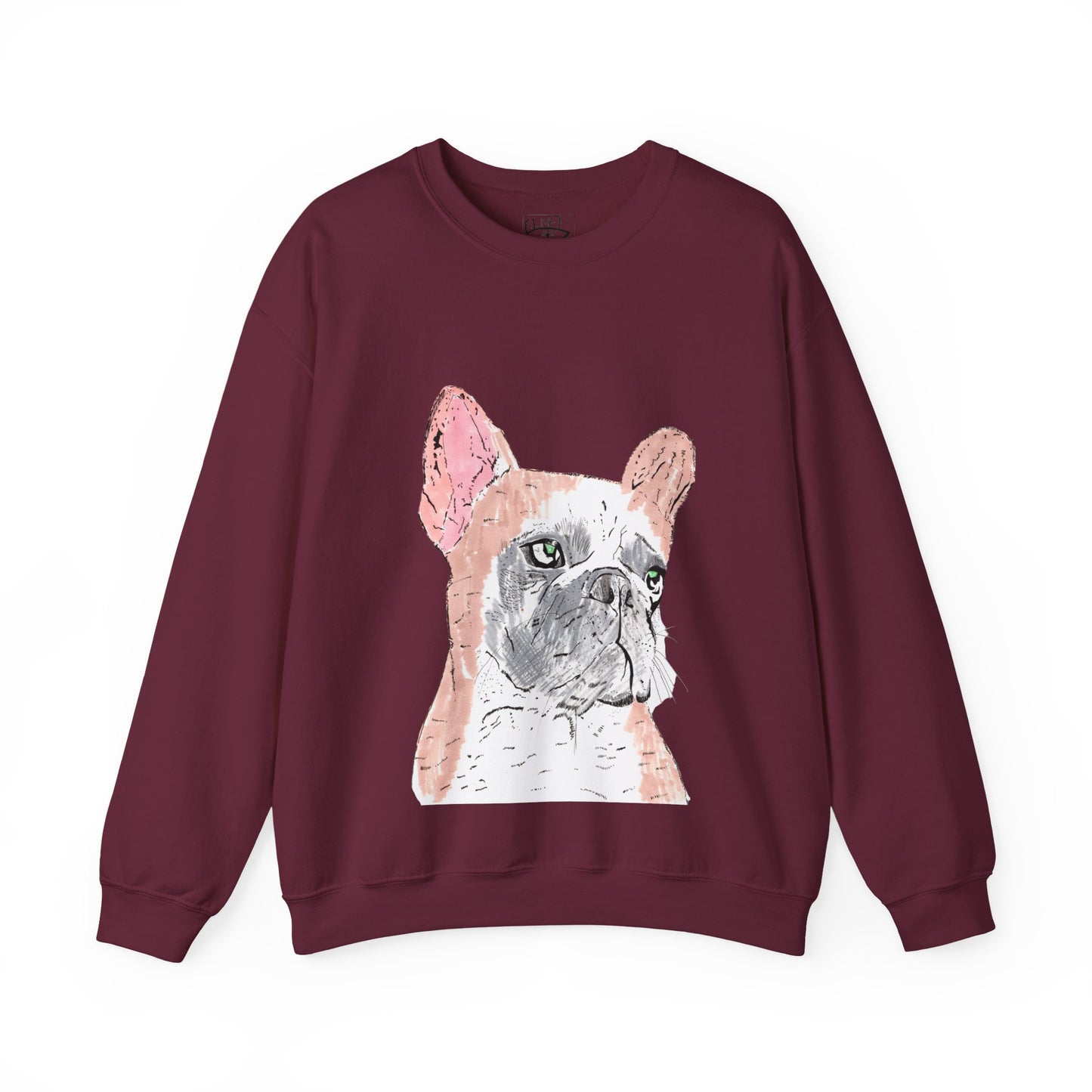 French Bulldog Art Sweatshirt - Cozy Unisex Crewneck for Dog Lovers
