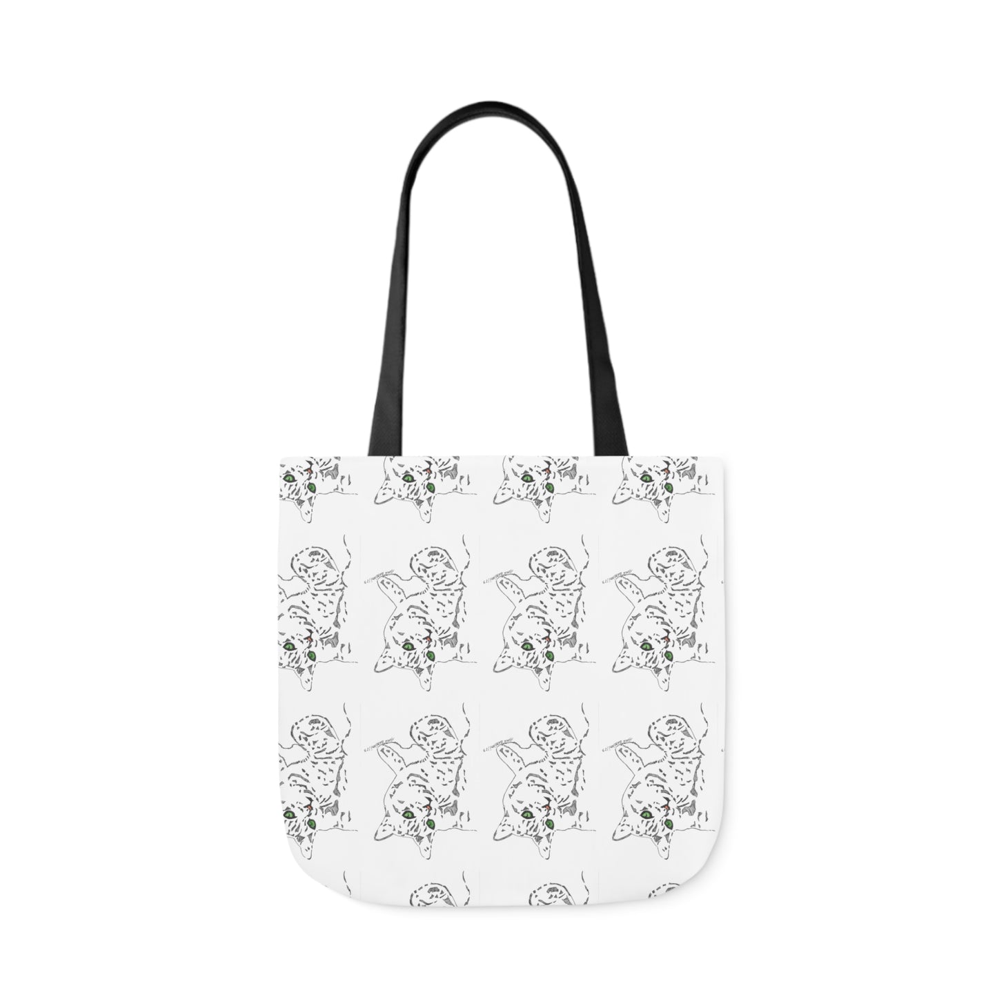 Abstract Cat tote bag