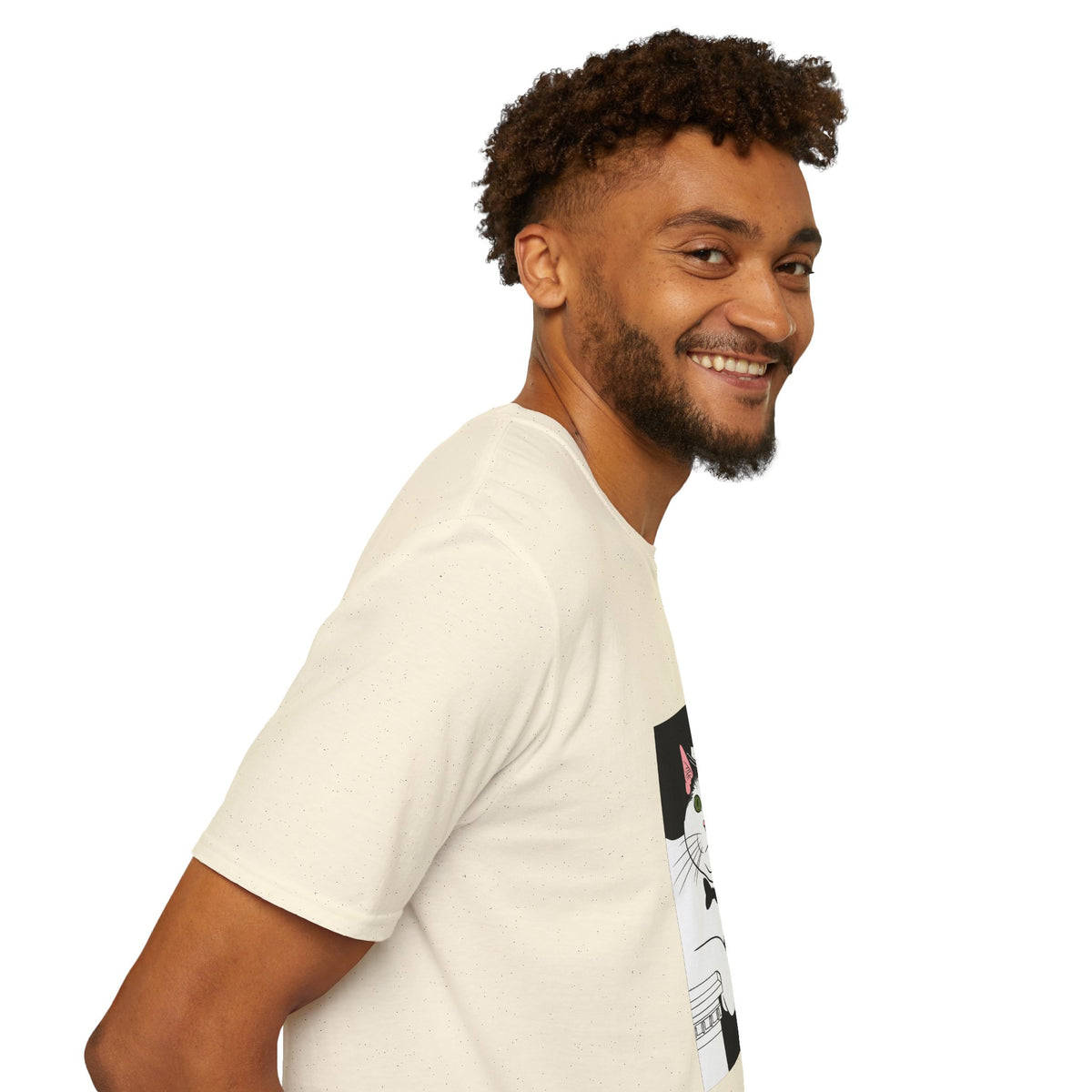 Mister Cat Unisex Softstyle T-Shirt
