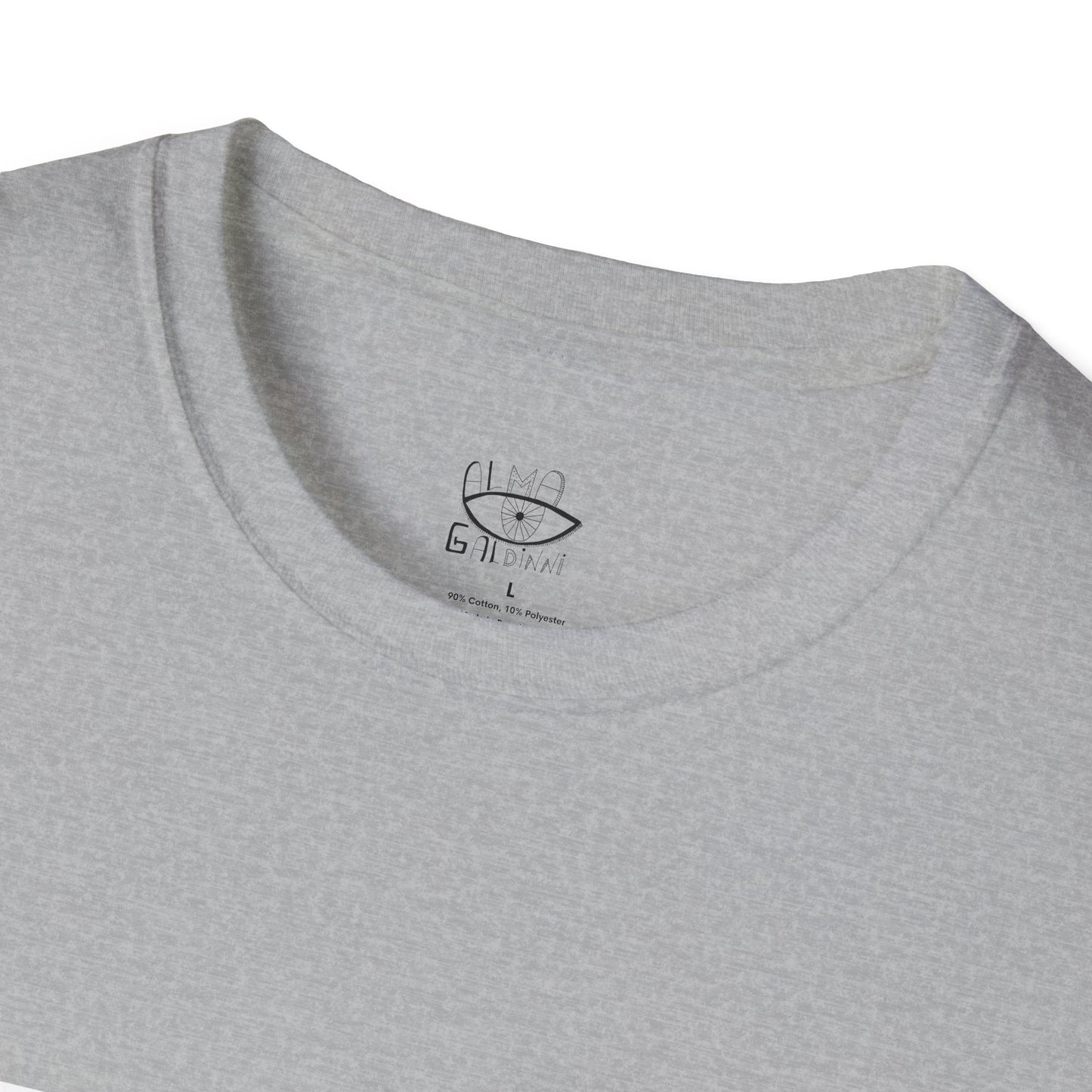 Neon Cat Unisex Softstyle T-Shirt
