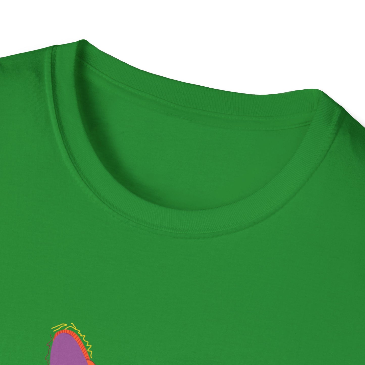 Vibrant Tiger Graphic Unisex Softstyle T-Shirt