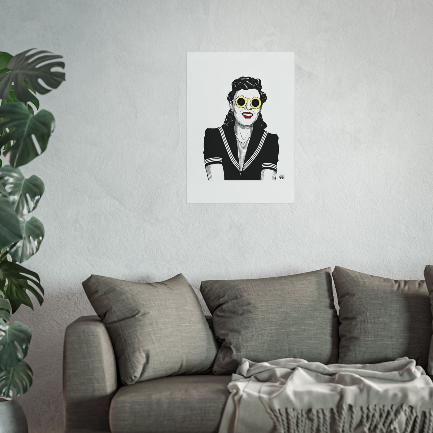 Beach girl Fine Art Posters