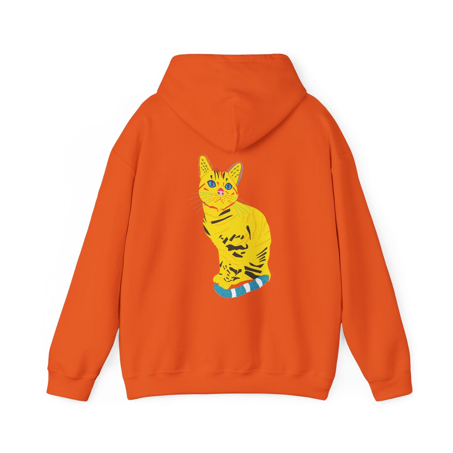 Yellow Cat Unisex Heavy Blend™ Hooded Sweatshirt