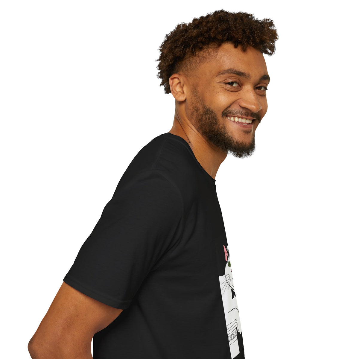 Mister Cat Unisex Softstyle T-Shirt