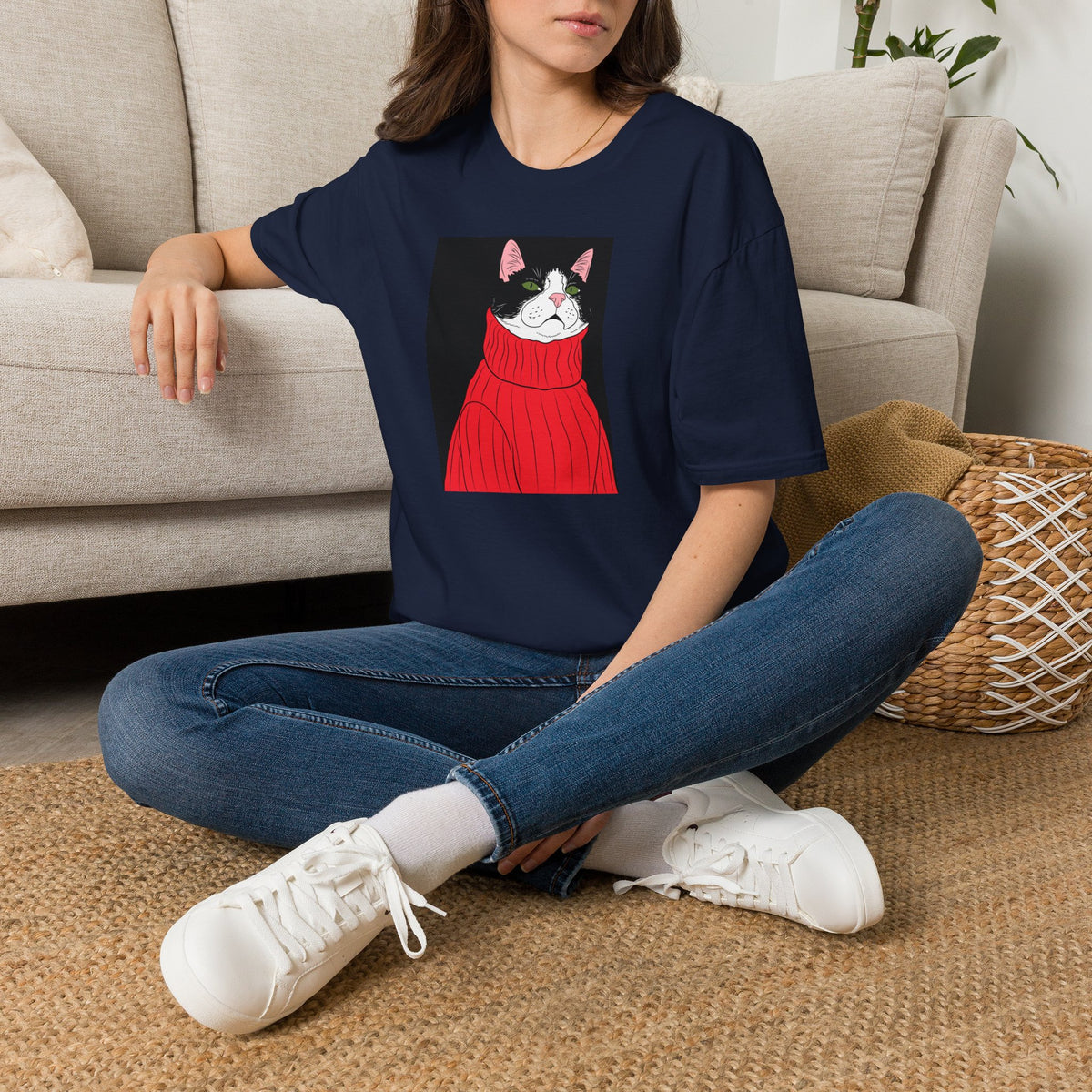 Lazy Cat Unisex Softstyle T-Shirt
